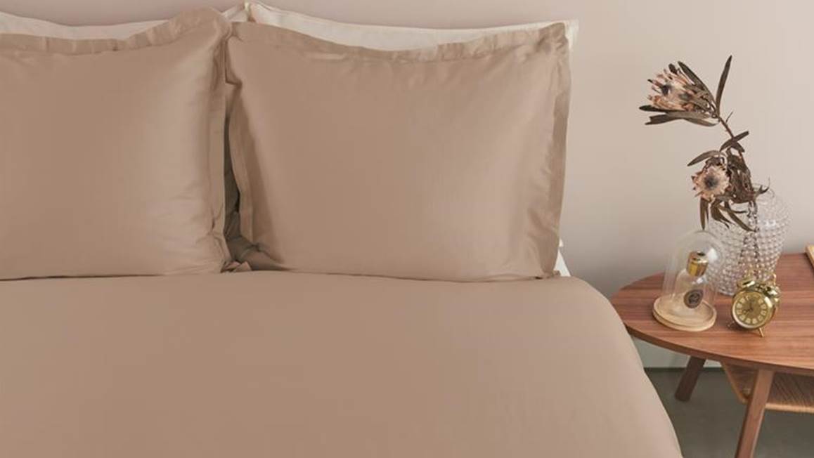 Ambiante Satin Uni housse de couette 