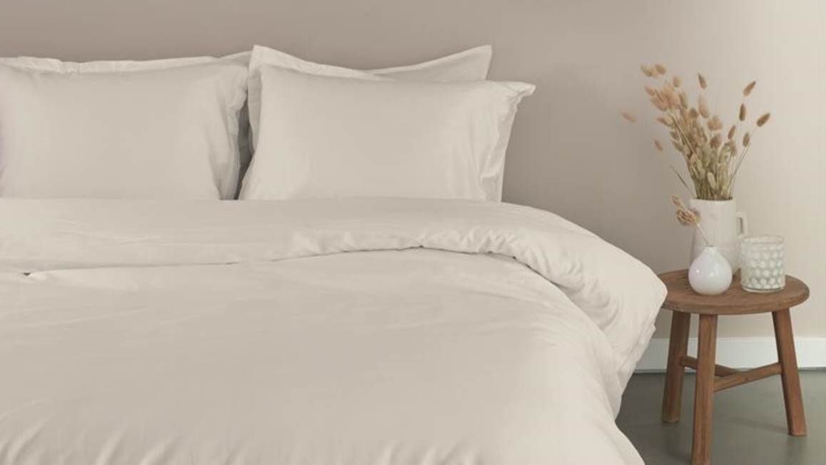 Ambiante Satin Uni housse de couette 
