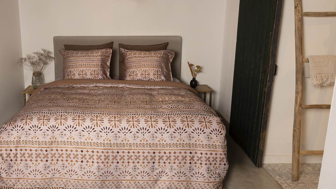 Snoozing Yule housse de couette en flanelle