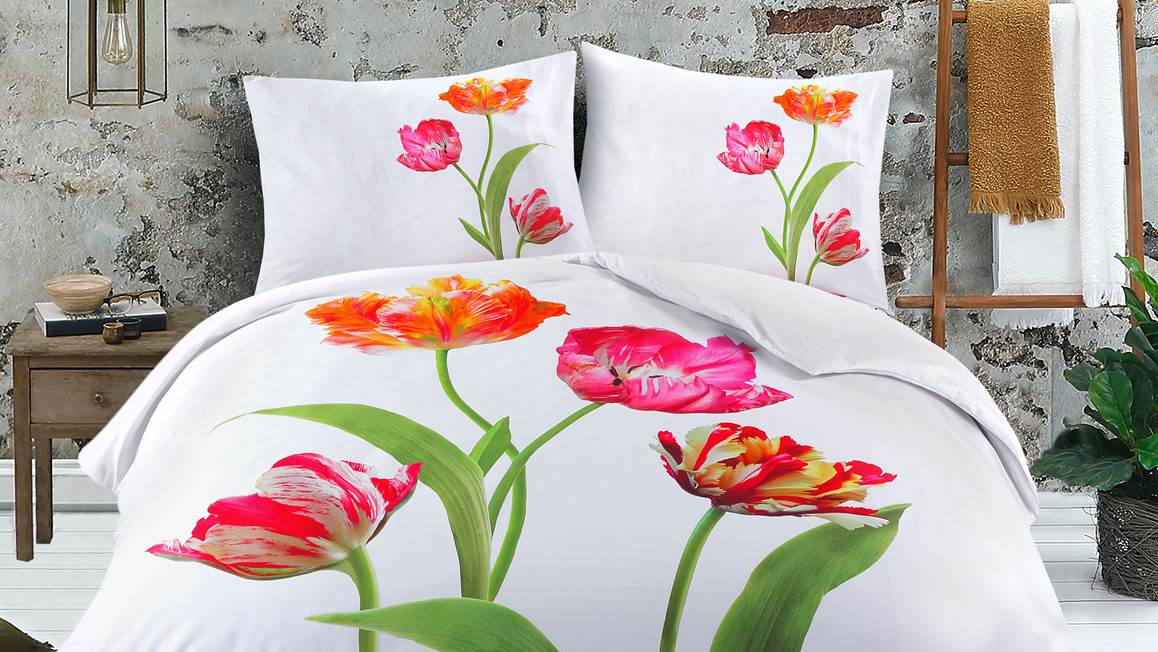 Papillon Tulip housse de couette