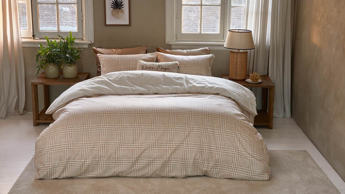 Rivièra Maison Eleanor housse de couette en flanelle