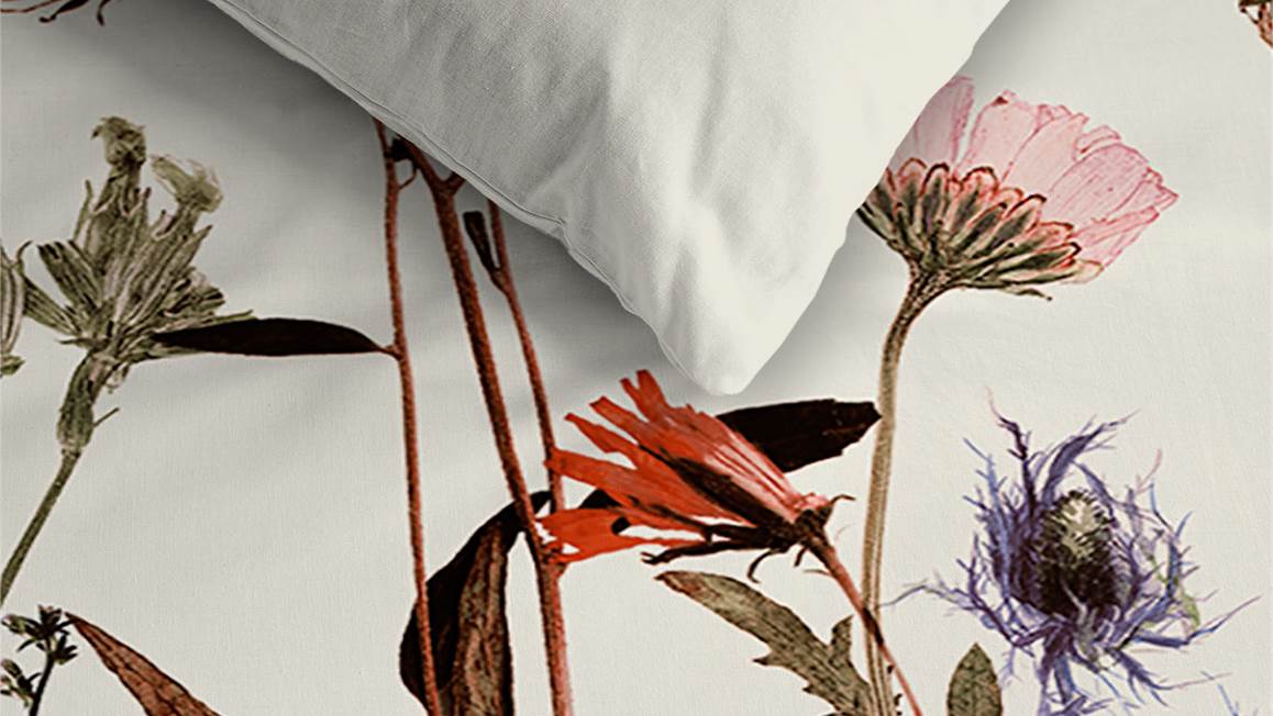 Ambiante Fleurs Séchées housse de couette 