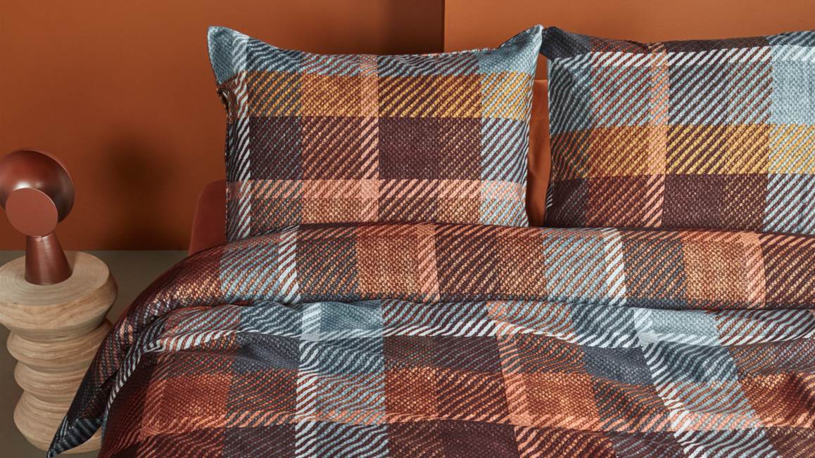 Beddinghouse Brett housse de couette en flanelle