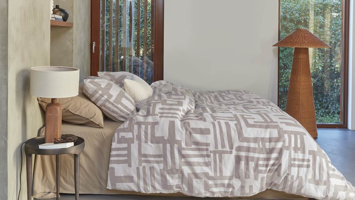 VT Wonen Lignes Ethniques housse de couette en flanelle