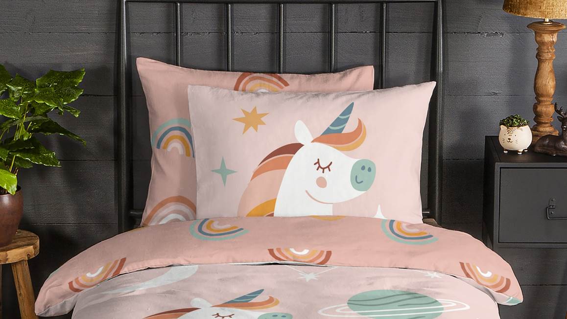 Good Morning Unidance housse de couette en flanelle