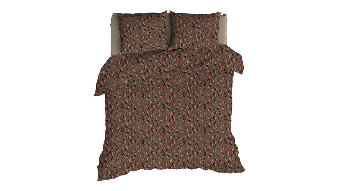 Romanette Glockner housse de couette en flanelle