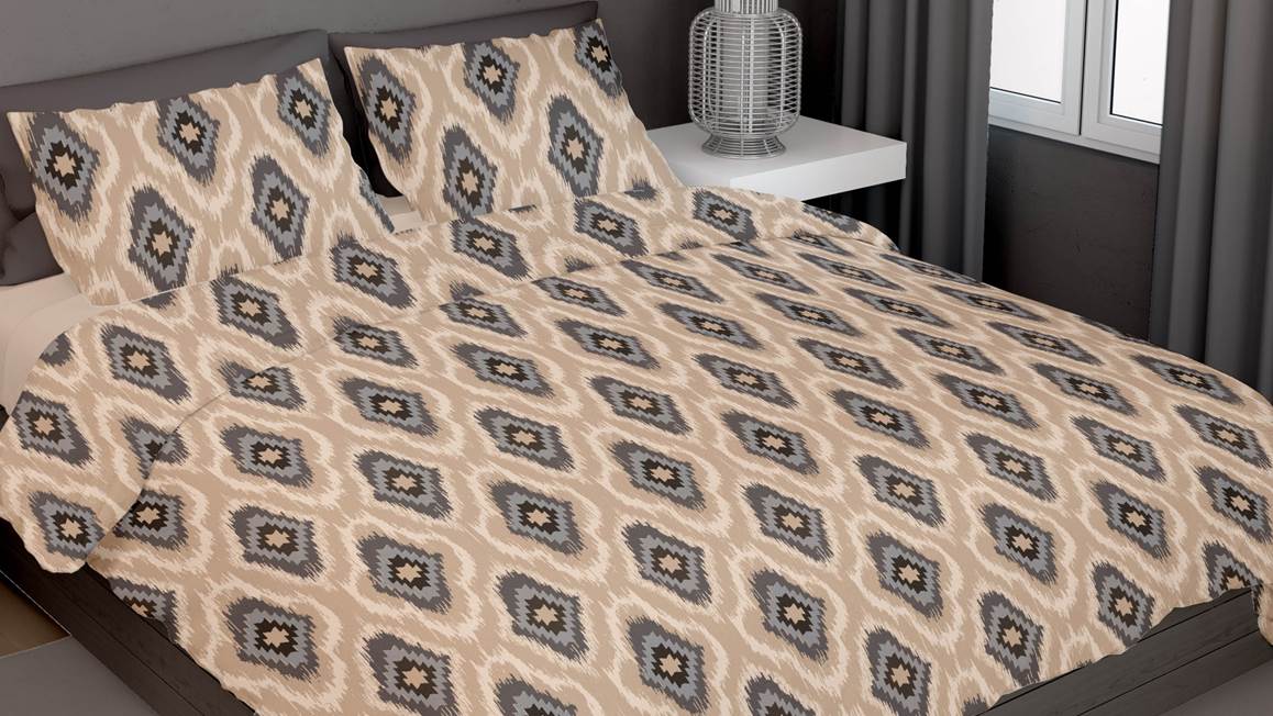 Romanette Ottoman housse de couette en flanelle