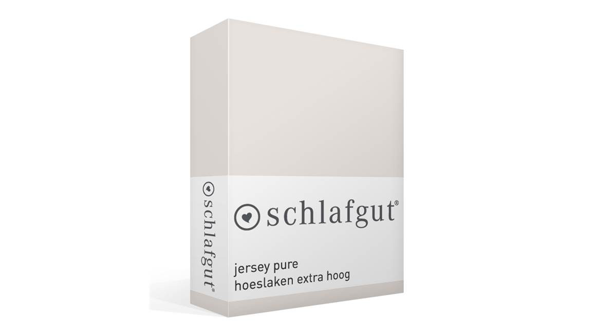 Schlafgut Jersey Pure drap-housse grand bonnet jersey