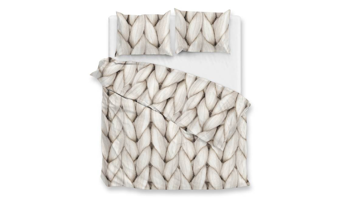 Zohome Merino housse de couette en flanelle