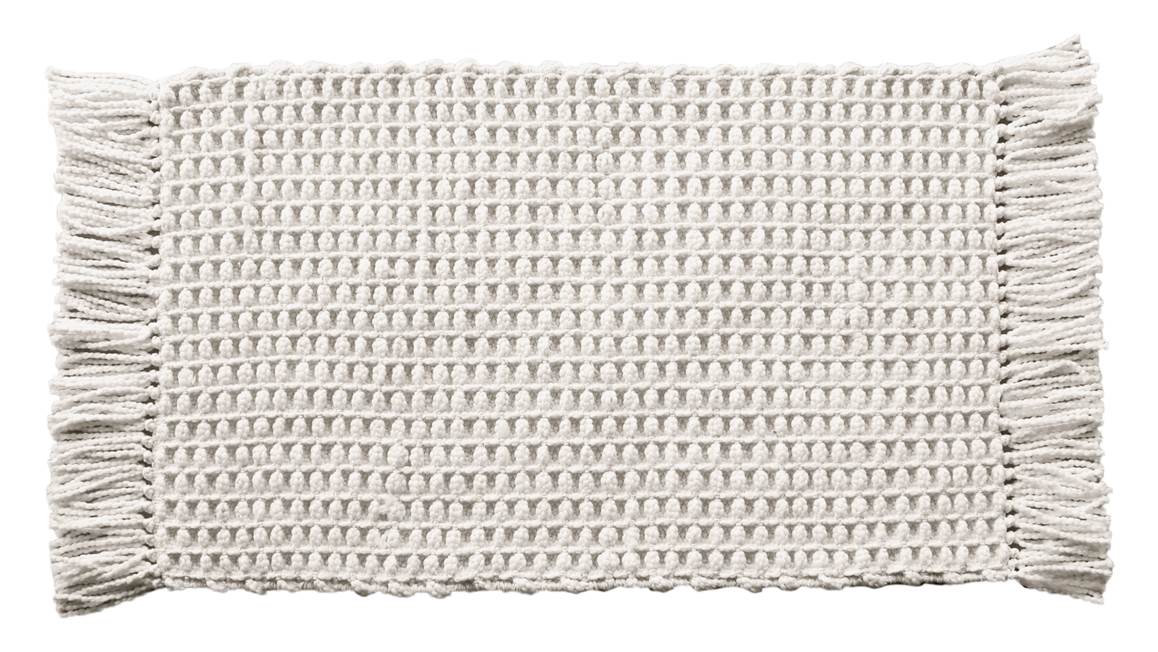 Heckettlane Madras tapis de bain