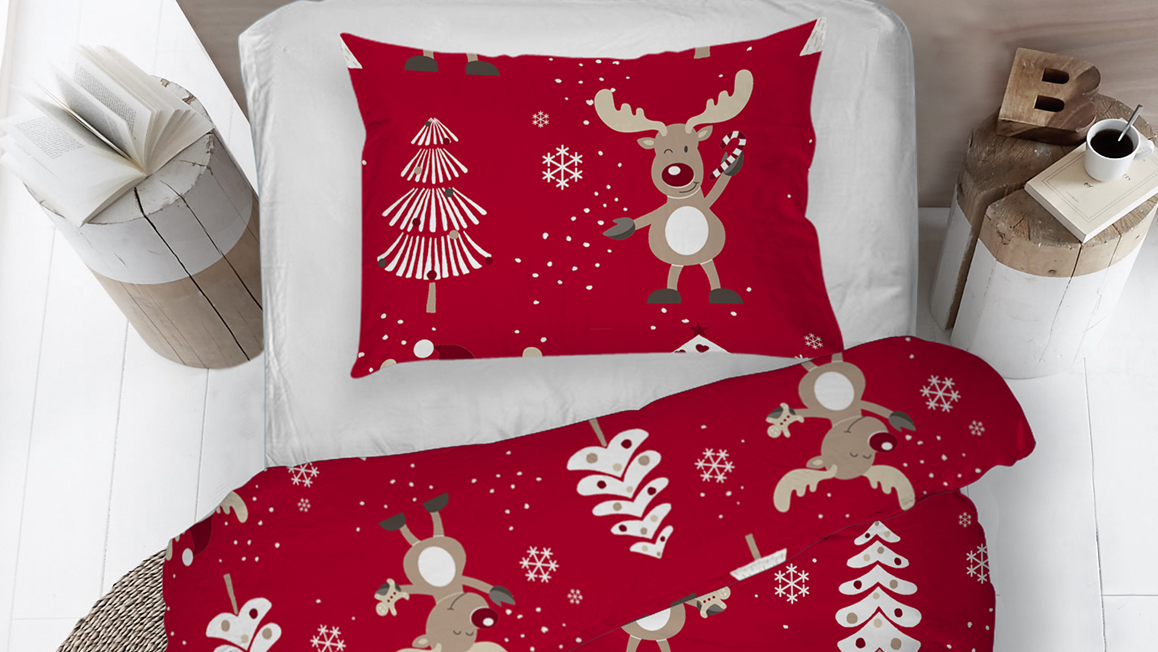 Snoozing Felicia housse de couette en flanelle