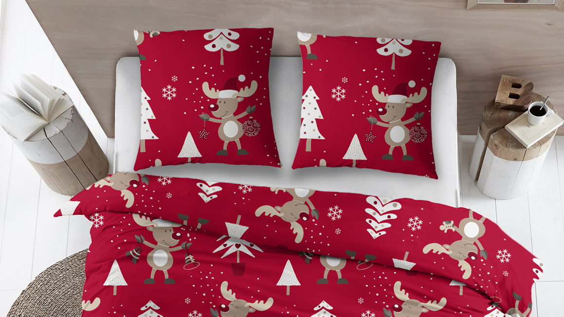 Snoozing Felicia housse de couette en flanelle