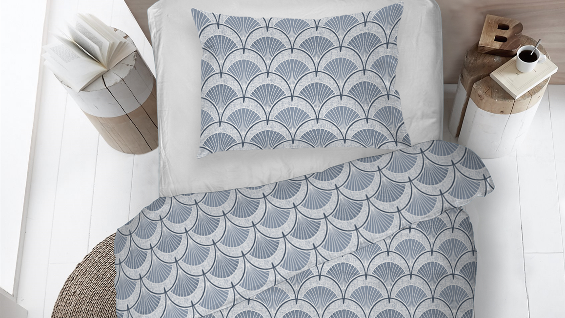 Snoozing Feline housse de couette en flanelle