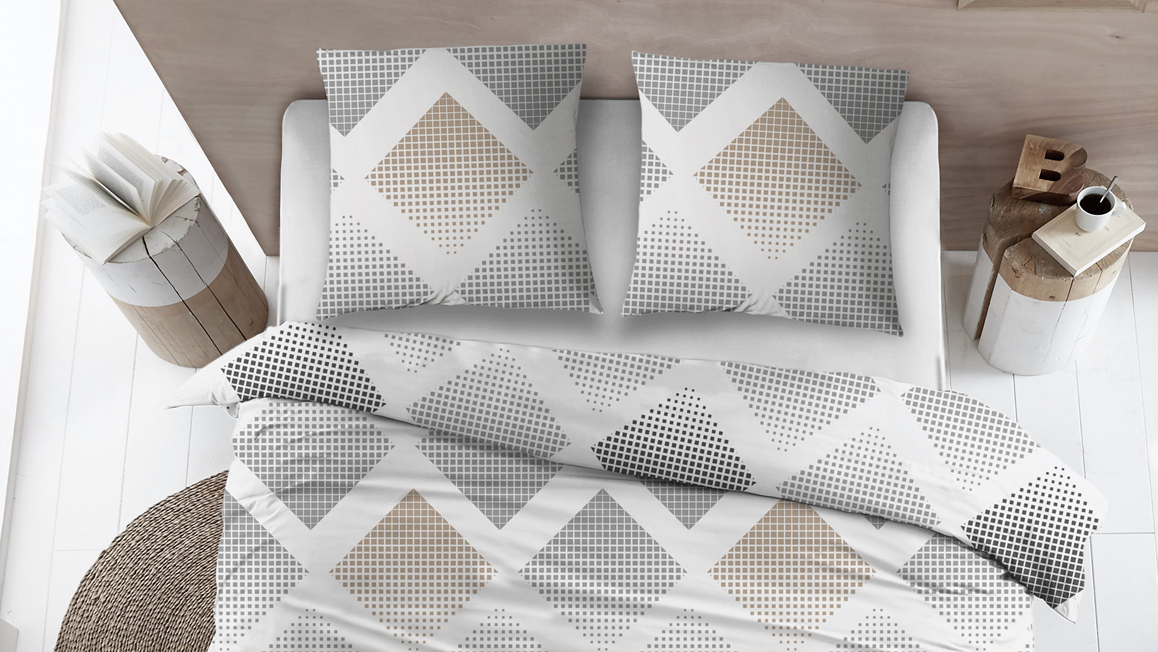Snoozing Fieke housse de couette en flanelle