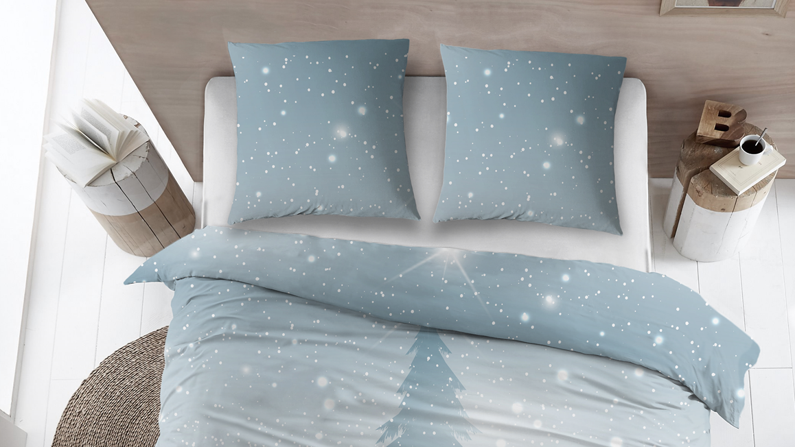 Snoozing Freya housse de couette en flanelle