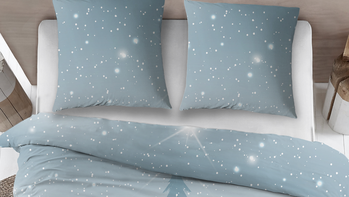 Snoozing Freya housse de couette en flanelle