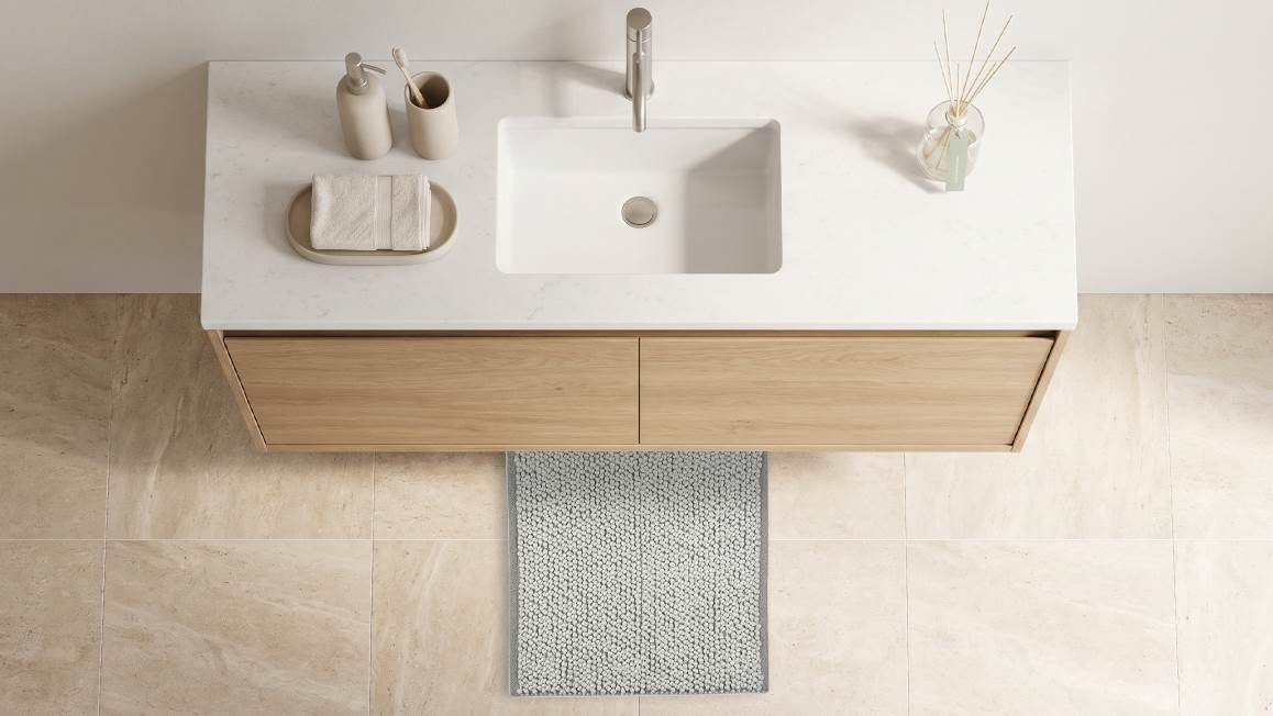 Heckettlane Nodo tapis de bain