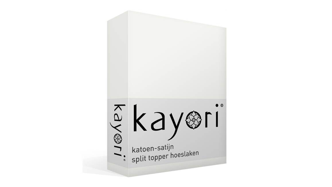Kayori Edo drap housse surmatelas TR satin