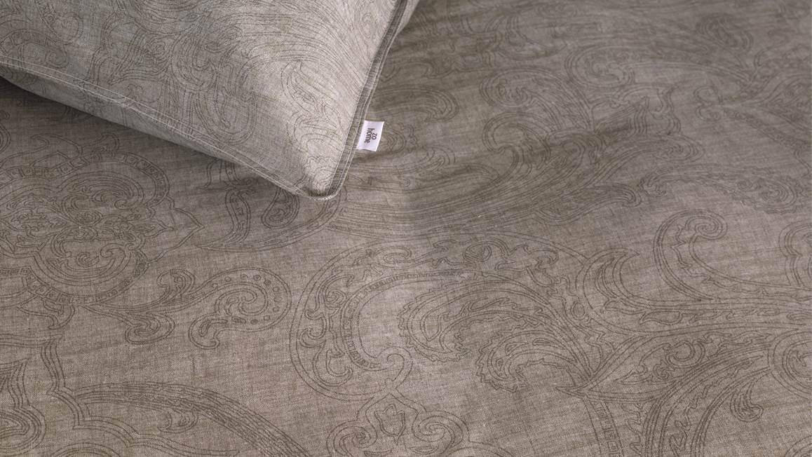 Zohome Paisley di Lino housse de couette