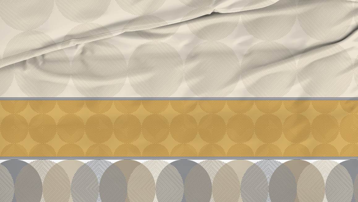Satin d’Or Cercles housse de couette