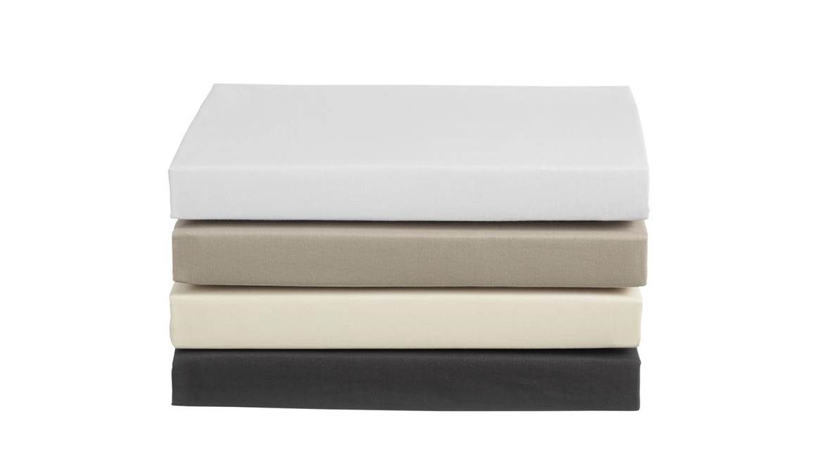 Ambiante Cotton Uni drap-housse surmatelas coton 57 fils