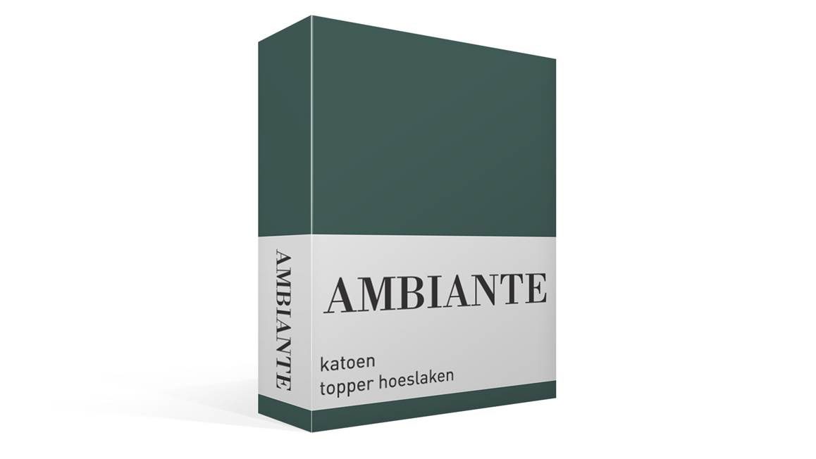 Ambiante Cotton Uni drap-housse surmatelas coton 57 fils