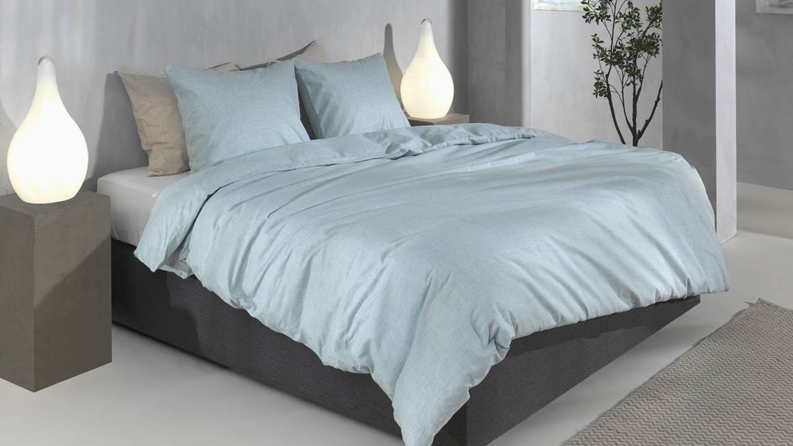 Zohome Flanello di Lino housse de couette en flanelle