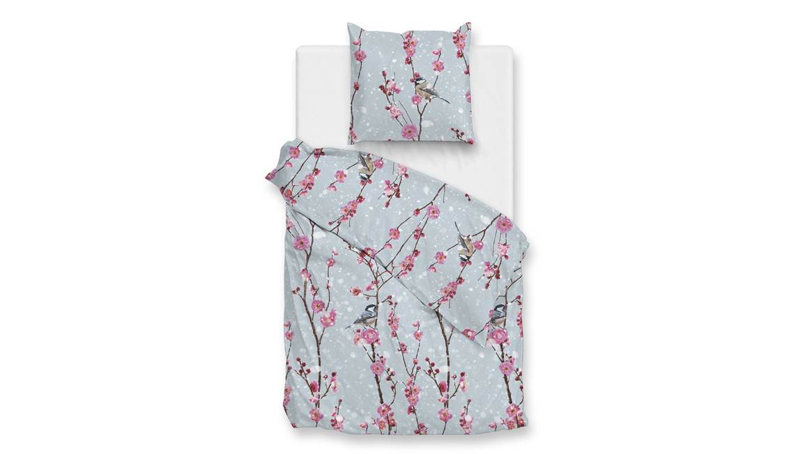 Zohome Milena housse de couette en flanelle