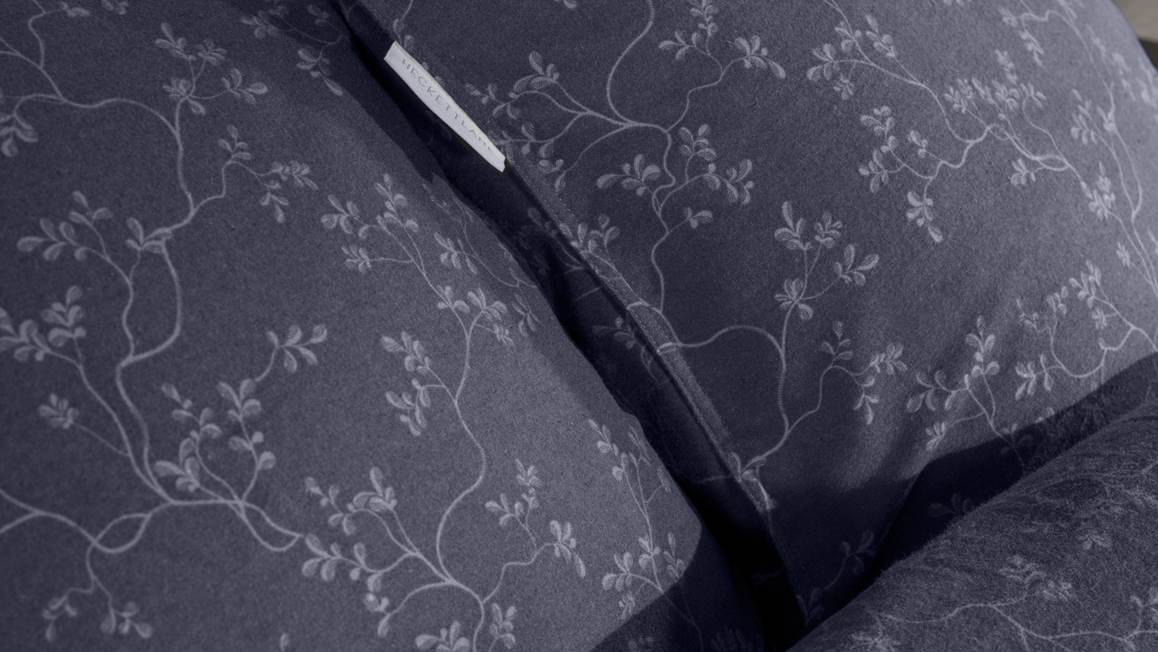 Heckettlane Alloro housse de couette en flanelle