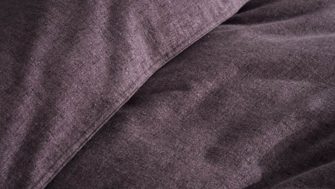 Heckettlane Franela housse de couette en flanelle