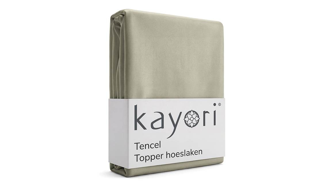 Kayori Kiyo drap-housse surmatelas Tencel