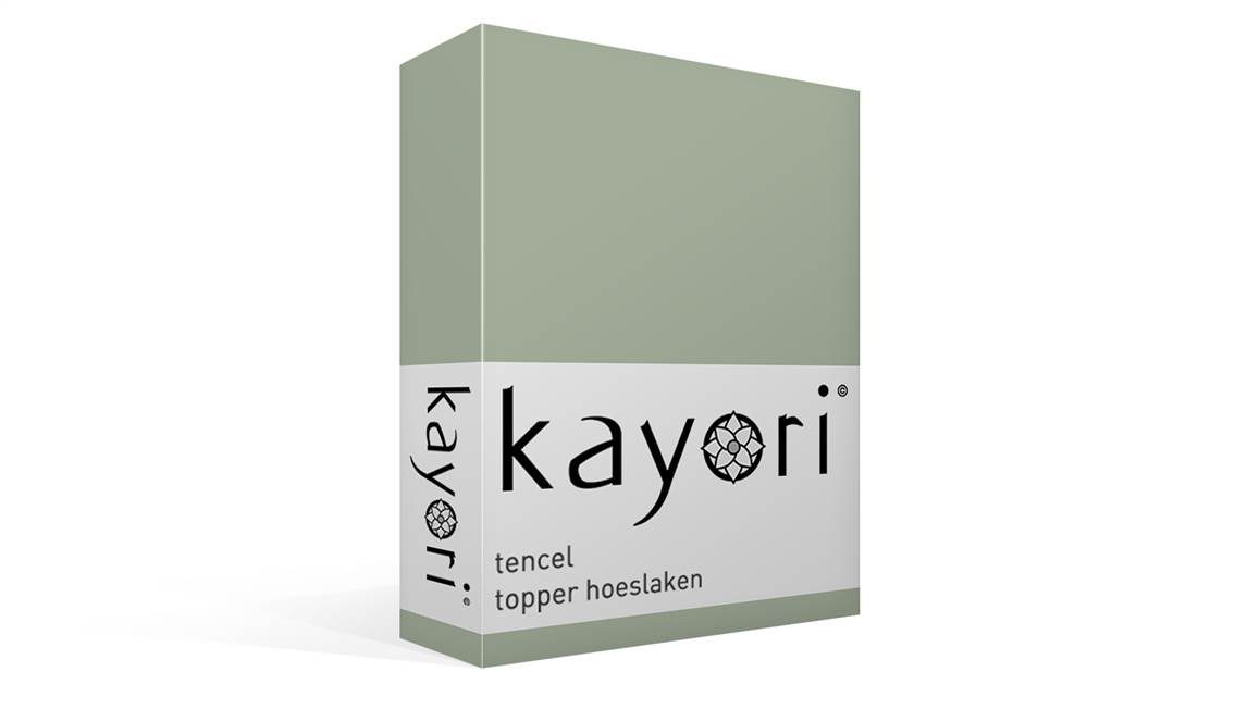 Kayori Kiyo drap-housse surmatelas Tencel