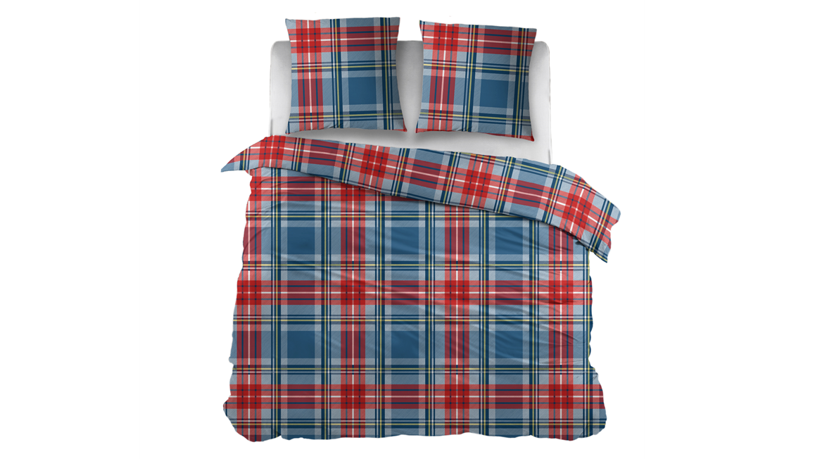 Snoozing Elien housse de couette en flanelle