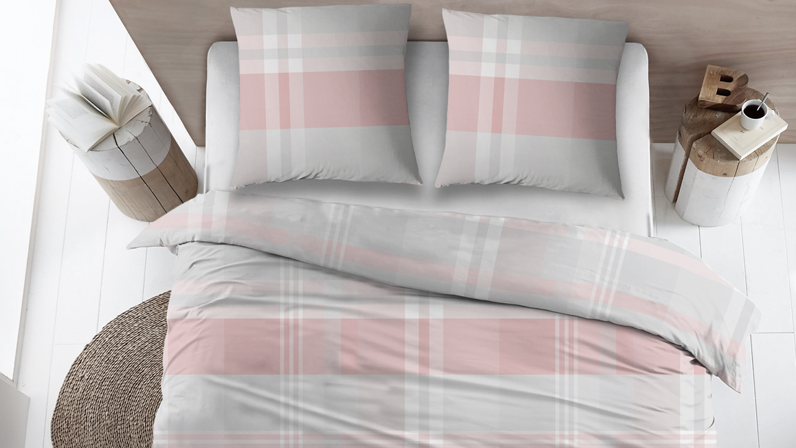 Snoozing Elise housse de couette en flanelle