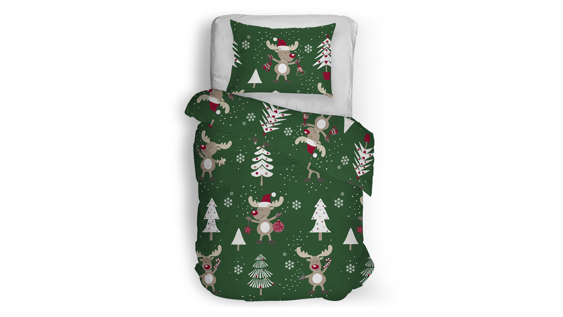 Snoozing Gina housse de couette en flanelle