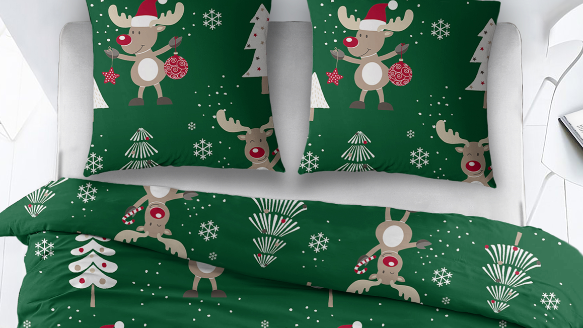 Snoozing Gina housse de couette en flanelle
