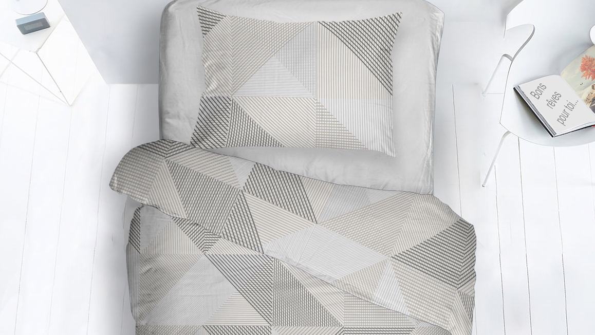 Snoozing Gusta housse de couette en flanelle