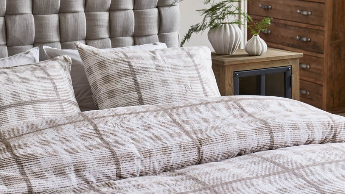 Rivièra Maison Brody housse de couette en flanelle