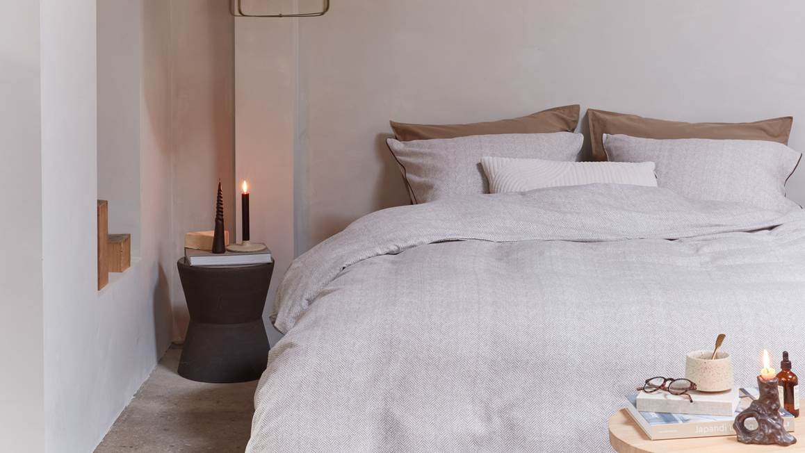 VTWonen Bolt housse de couette en flanelle