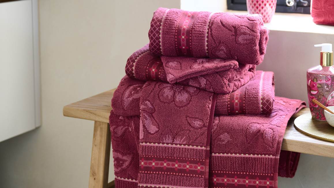 Pip Studio Jasmin Jacquard linge de bain