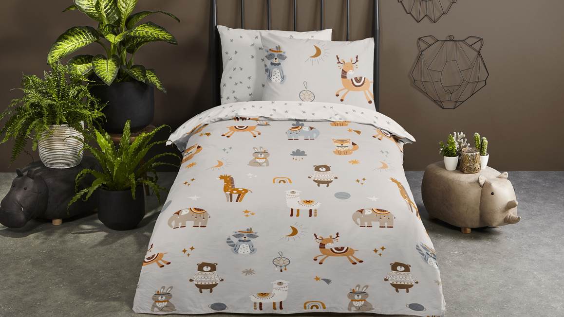Good Morning Woody housse de couette