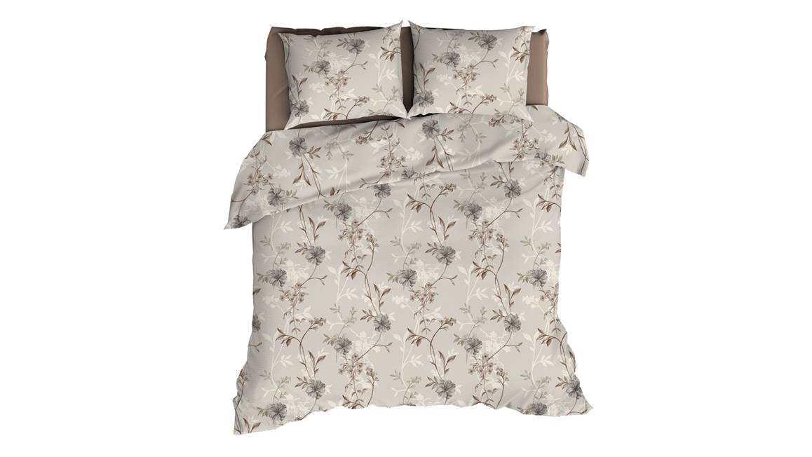 Romanette Richelle housse de couette en flanelle