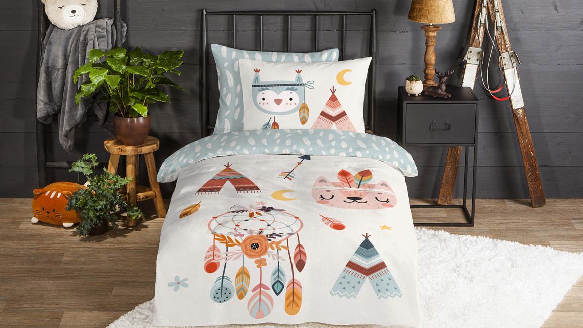 Good Morning Dreamy housse de couette en flanelle