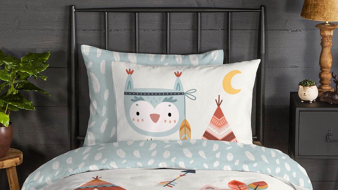 Good Morning Dreamy housse de couette en flanelle