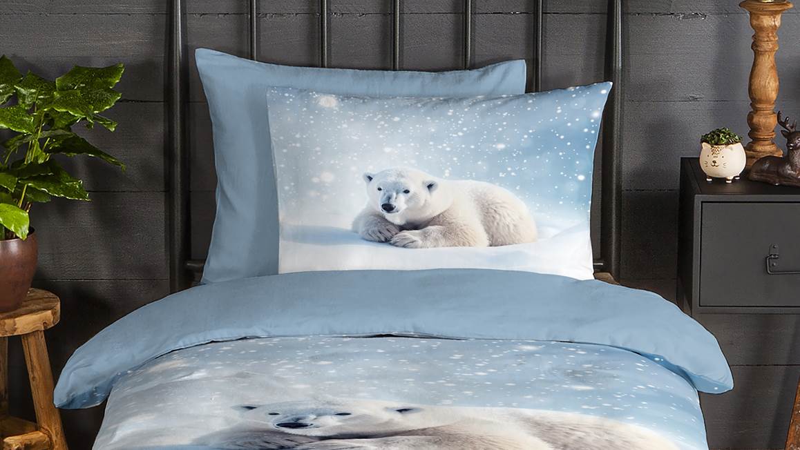 Good Morning Esben housse de couette en flanelle