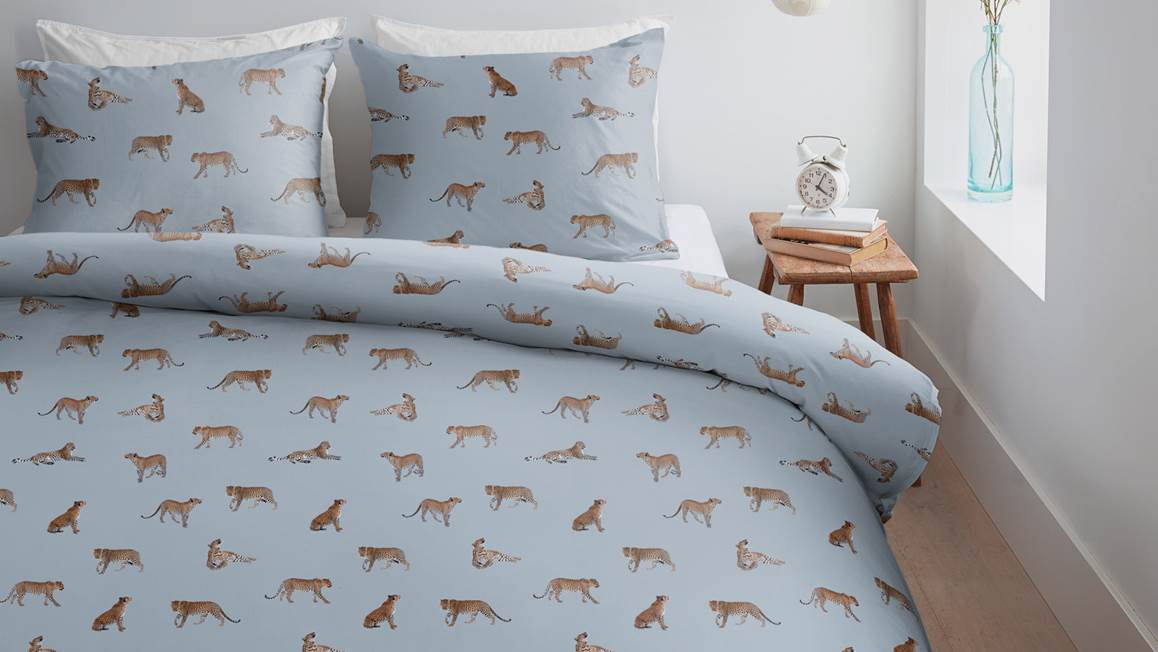 Ambiante Leoparty housse de couette
