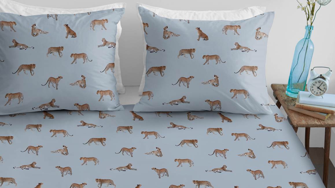 Ambiante Leoparty housse de couette