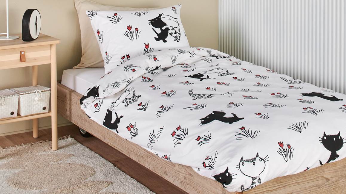 Fiep Amsterdam Pim en Pom Lente housse de couette