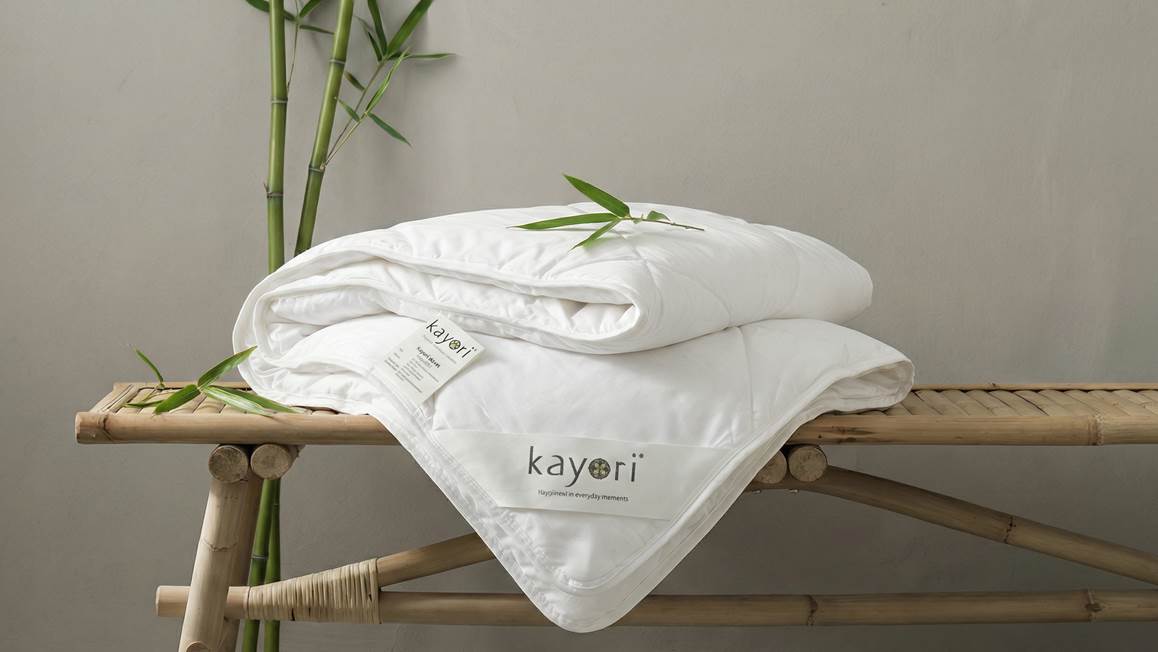 Kayori Ubashi couette été bambou