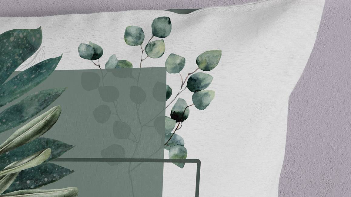 Pure Green Boho housse de couette